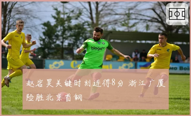 赵岩昊关键时刻连得8分 浙江广厦险胜北京首钢